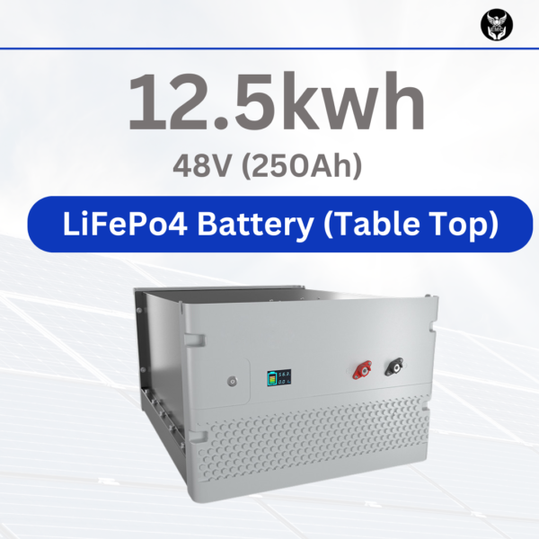 Blue Carbon Energy Storage Pack 12.5kwh 48v/250ah (Table Top)