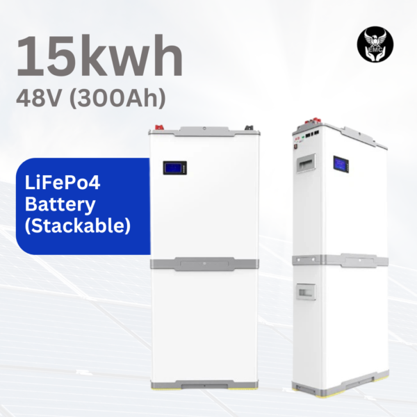 Blue Carbon Energy Storage Pack 15kwh 48v/300AH (Stackable)